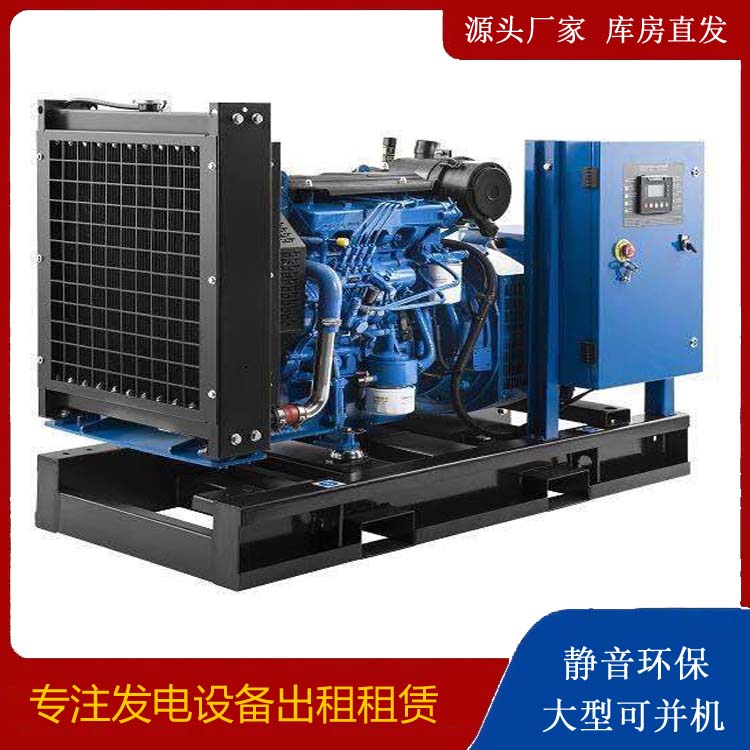 路南出租发电机 潍柴发电机一定要预防通风管道的堵塞和灰尘